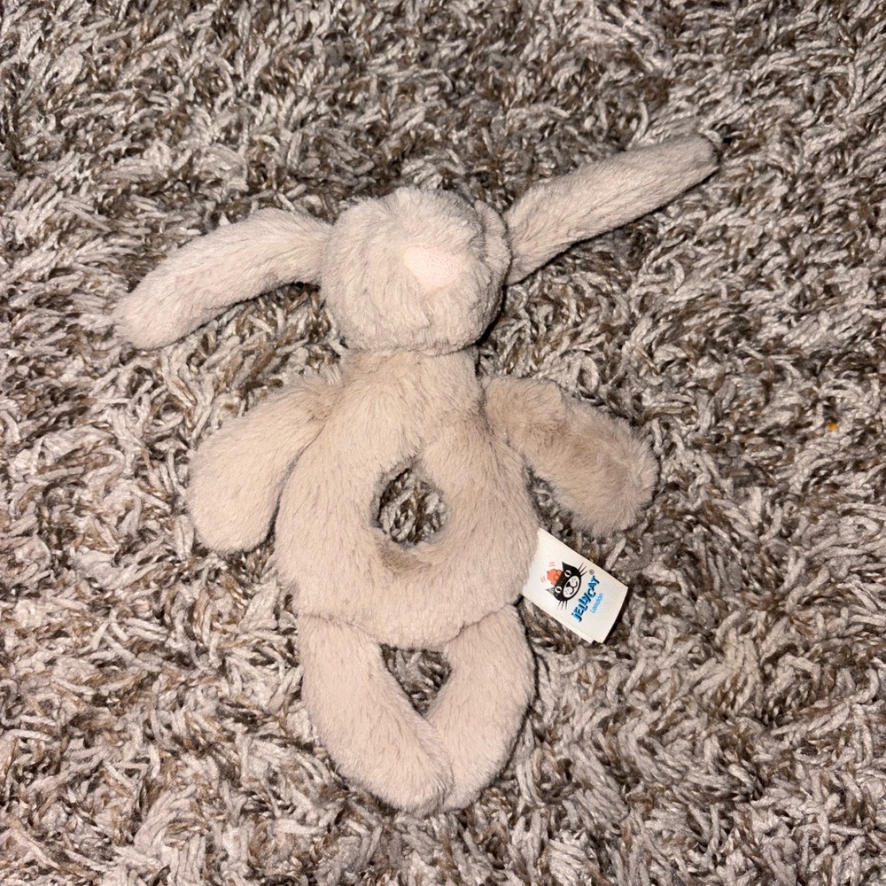 Jellycat Bashful Beige Ring Rattle